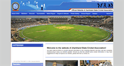 Desktop Screenshot of cricjharkhand.org